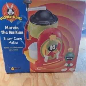 Vtg Marvin The Martian Snow Cone Maker